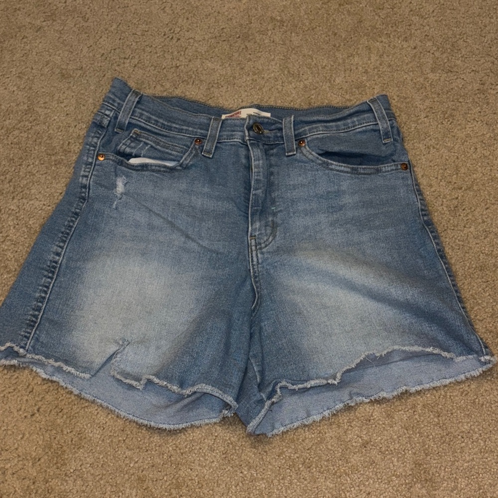 Signature by Levi Strauss Light Blue Jean Shorts